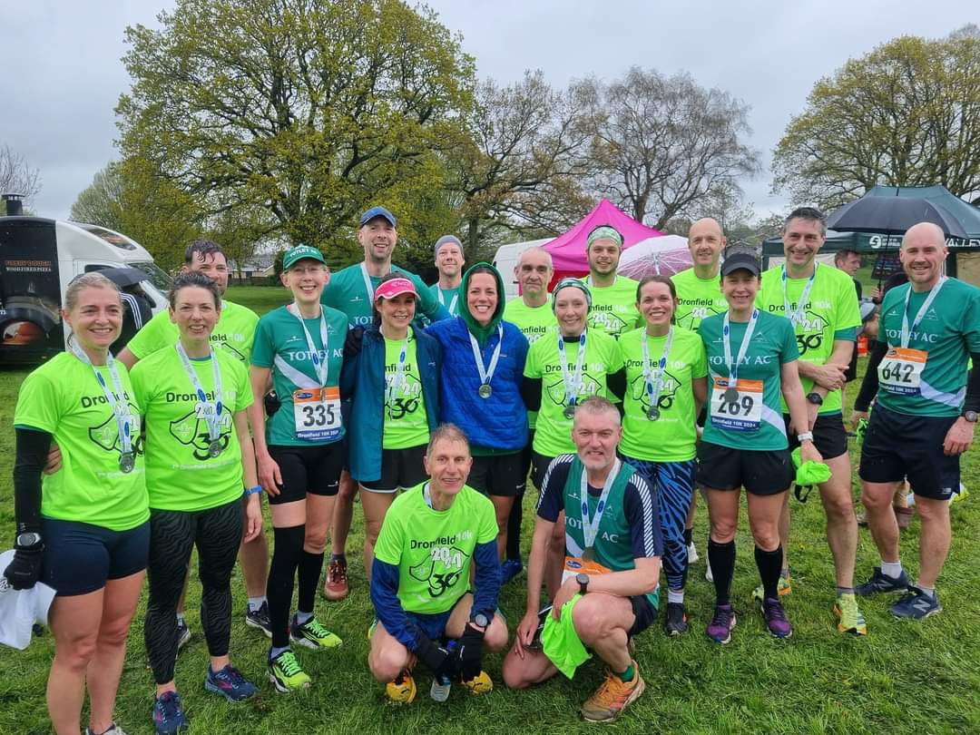 Dronfield 10k 2024 - race report, Totley AC results, route & GPX download